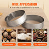 VEVOR Flour Sieve Fine Mesh, 10 Mesh Flour Sifter, 304 Stainless Steel Fine Mesh Sifter Food-grade, Dia. 12.6" Fine Mesh Strainers for Baking, 5 Sizes Mesh hole for Mungbean, Rice, Flour, Pearl Powder