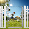 VEVOR Chain Link Fence Gate, 32 x 46 in, Adjustable Chain Link Fence Panel, Fit 2-4 ft (W) x 4 ft (H) Garden Fence Gate Opening, Rust-Resistant Galvanized Fencing Gate for Farm Posts Not Included