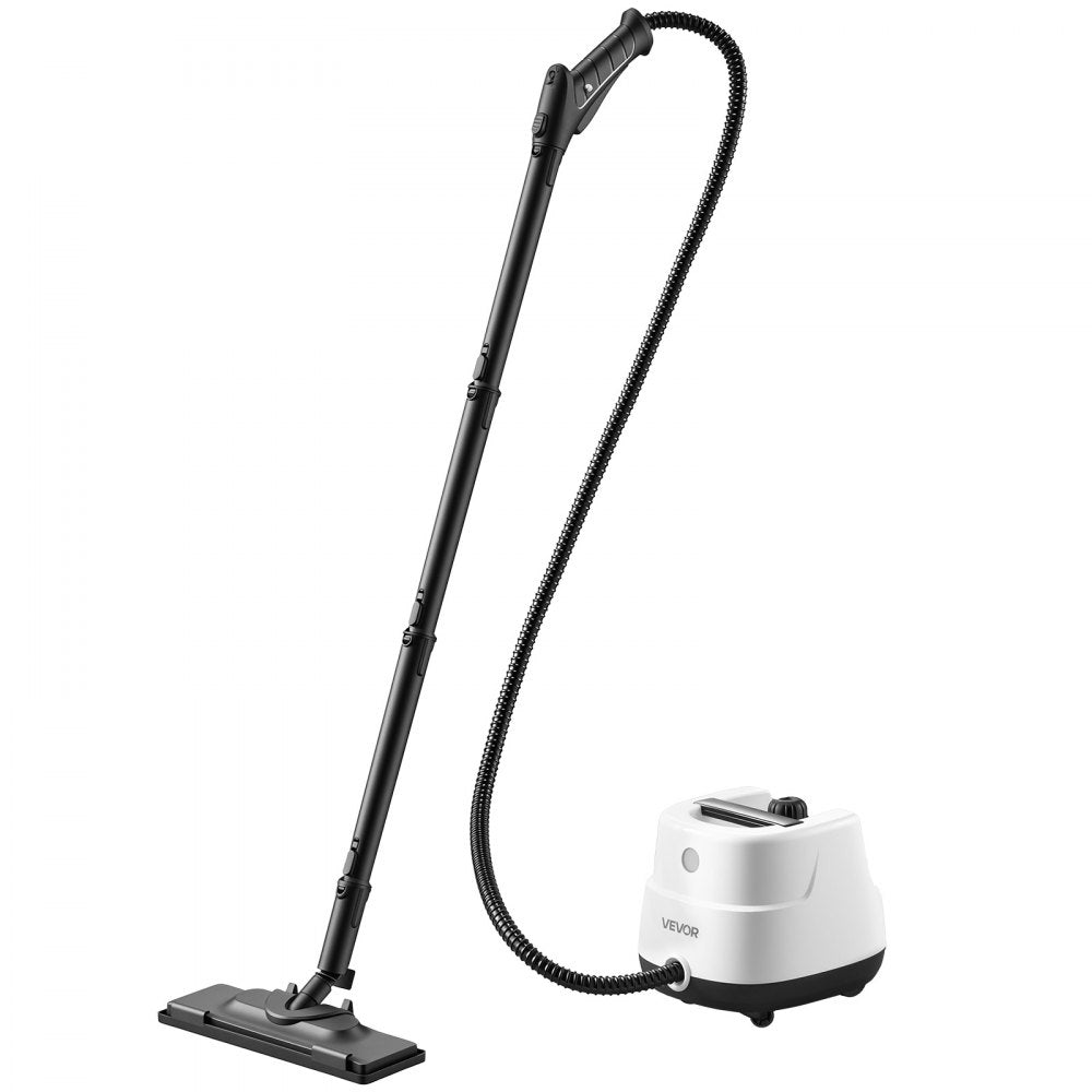VEVOR Steam Cleaner, 34 oz Tank, Steamer for Cleaning with 20 Accessories, Extended Power Cord and Hose, Portable Handle, Fast Heating, Powerful Canister Steam Cleaner for Home, Car Detailing, Floors