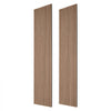 VEVOR Wood Wall Panels, 94.5 x 23.6 inches, Acoustic Slat Panels, Walnut, Sound Absorbing for Living Rooms, Bedrooms, Offices, Studios, Interior Wall Decor, MDF & PET Construction, Screw Kit, 2-Pack