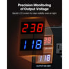 VEVOR Voltage Auto Converter Transformer, 5000VA, Heavy Duty Step Up/Down Power Transformer, 110V to 220V and 220V to 110V, with 3 US Outlets, 3 EU Outlets, LCD Display, Circuit Breaker Protection