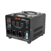 VEVOR Voltage Auto Converter Transformer, 6000VA, Heavy Duty Step Up/Down Power Transformer, 110V to 220V and 220V to 110V, with 3 US Outlets, 3 EU Outlets, LCD Display, Circuit Breaker Protection