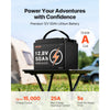 VEVOR 12V 50Ah LiFePO4 Battery, Up to 15000 Cycles, Deep Cycle Lithium Iron Phosphate Battery with Built-in BMS, Low Temperature Protection, 10 Years Lifetime, for Solar Off-Grid Home Energy Storage