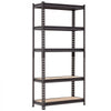 VEVOR Storage Shelves, 5-Tier Adjustable, 2000 lbs Capacity, Heavy Duty Garage Storage Shelving Unit, Metal Utility Rack Shelf, for Kitchen Pantry Basement Bathroom, 29.88" W x 12.17" D x 59.84" H