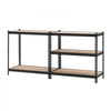 VEVOR Storage Shelves, 5-Tier Adjustable, 2000 lbs Capacity, Heavy Duty Garage Storage Shelving Unit, Metal Utility Rack Shelf, for Garage Warehouse Basement Kitchen, 36.34" W x 18.07" D x 71.38" H