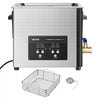VEVOR 15L Ultrasonic Cleaner, Professional Ultrasonic Cleaner Machine with Cleaning Basket & Digital Display, 240W Stainless Steel 40kHz Industrial Cleaning Machine for Parts, Carburetors, Instruments