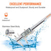 VEVOR Digital Caliper, Calipers Measuring Tool 0-6", Electronic Micrometer Caliper with Large LCD Screen, IP54 Waterproof & 4 Measurement Modes, Inch and Millimeter Conversion, Two Batteries Included