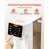 VEVOR Instant Hot Water Dispenser, Countertop Boiling Water Dispenser with Adjustable 6 Temperatures & 7 Water Volumes, 101oz Removable Water Tank, Quick Heating with Touchscreen & Child Lock for Home