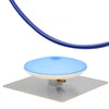 VEVOR Pond Aerator Air Diffuser & 3/8 in Self Sinking Aeration Hose Kit, 8in Silicone Lake Aeration Diffuser with 100ft Flexible Pond Aerator Hose Kit for Ponds Lakes Water Gardens