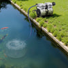 VEVOR Pond Aerators, 5.2CFM Aeration System for Lake up to 3 Acres, 3/4 HP Air Compressor, 1 Diffuser & 100' Weighted Tubings, Aeration Pump for Outdoor Ponds & Lakes Deep Water Oxygen Circulation
