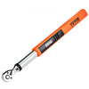 VEVOR Digital Torque Wrench, 3.7-37ft.lb/5-50n.m 3/8" Drive Electronic Torque Wrench, Torque Wrench Kit Torque Range Accurate to ±2%,  3-Mode Adjustable Torque Wrench Set with LED Buzzer Calibration