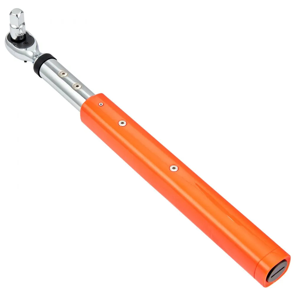 VEVOR Digital Torque Wrench, 3.7-37ft.lb/5-50n.m 3/8" Drive Electronic Torque Wrench, Torque Wrench Kit Torque Range Accurate to ±2%,  3-Mode Adjustable Torque Wrench Set with LED Buzzer Calibration