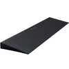 VEVOR 1.6" Rise Cuttable Threshold Ramp for Sweeping Robot, 35.4" Wide Natural Rubber Wheelchair Ramp, Non-Slip Solid Rubber Ramp with Double-Sided Tape for Doorways, Driveways, Bathroom, Smooth Tile