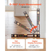 VEVOR Digital Level, 24 in Length, Magnetic Electronic Level with LED Backlit Display, 360° Electronic Leveler Tool with 0°/45°/90° Bubble Vials, IP54 Rating for Construction Carpentry Home Renovation
