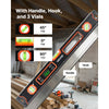VEVOR Digital Level, 24 in Length, Magnetic Electronic Level with LED Backlit Display, 360° Electronic Leveler Tool with 0°/45°/90° Bubble Vials, IP54 Rating for Construction Carpentry Home Renovation