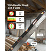 VEVOR Digital Level, 48 in Length, Magnetic Electronic Level with LED Backlit Display, 360° Electronic Leveler Tool with 0°/45°/90° Bubble Vials, IP54 Rating for Construction Carpentry Home Renovation