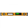 VEVOR Magnetic Torpedo Level, 600mm, LED Backlit Screen Mechanical Bubble Vials Ruler for 0-360 Degree, Gravity Sensor Aluminum Alloy Leveler Tool w/ Viewing Window, Shock-Resistant for Plumbing, Wood