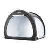 VEVOR Bike Storage Tent, 4 to 5 Bikes, Outdoor Spacious Bike Storage Tent with Ventilated Window, Waterproof Fan-Shaped Bike Tent with High Strength Fiberglass & Double Door, Fit for Bicycle