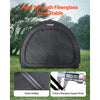 VEVOR Bike Storage Tent, 5+ Bikes, Outdoor Spacious Bike Storage Tent with Ventilated Window, Waterproof Fan-Shaped Bike Tent with High Strength Fiberglass & Dual Zippers, Fit for Bicycle