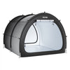 VEVOR Bike Storage Tent, 5+ Bikes, Outdoor Spacious Bike Storage Tent with Ventilated Window, Waterproof Fan-Shaped Bike Tent with High Strength Fiberglass & Dual Zippers, Fit for Bicycle