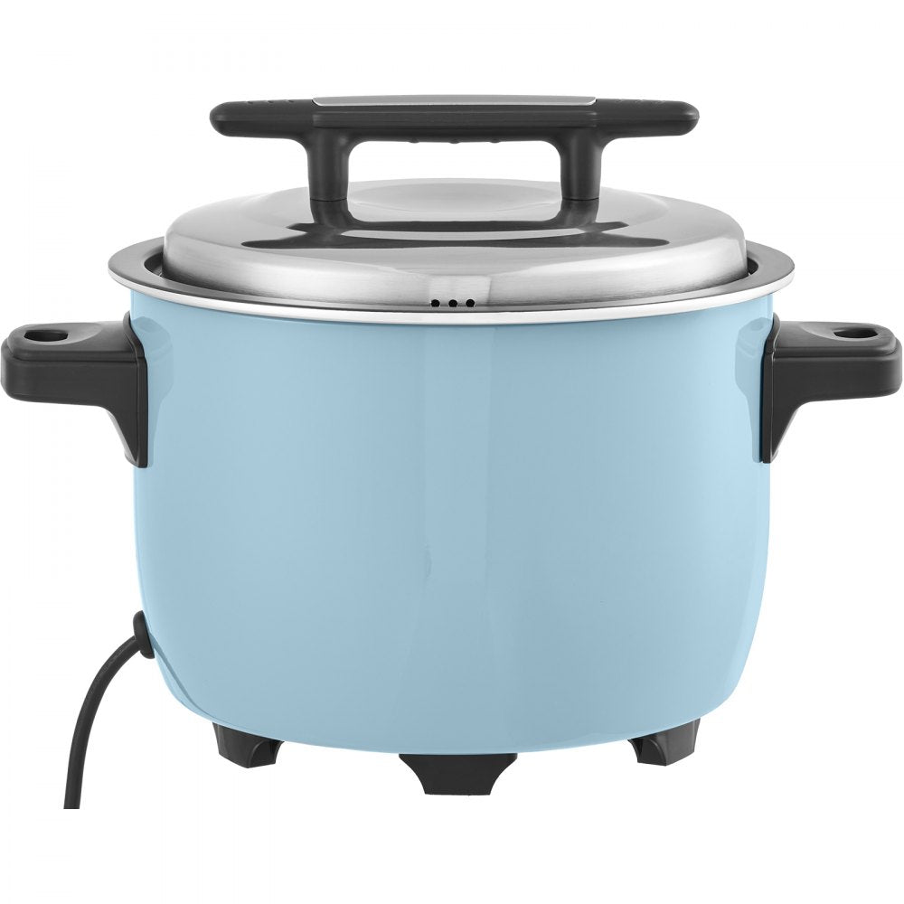 VEVOR Commercial Rice Cooker, 40-Cup Rice Cooker, 8.45 Qt / 8 Liter Large Rice Cooker and Warmer with Nonstick Inner Pot, Fast Cooking and 24-Hour Keep Warm, with Rice Cup and Paddle, for Restaurant
