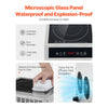 VEVOR Induction Cooktop, 3500W Commercial Induction Burner with 11-Level Temperature, Stainless Steel Countertop Induction Hot Plate with 3H Timer, Child Lock for Restaurant (6-15P Plug, 6-20R Outlet)