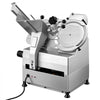VEVOR Fully Automatic Meat Slicer, 180W + 370W Commercial Food-Slicer with 10" Carbon Steel Blade, Built-In Sharpener & 0-0.3" Adjustable Thickness for Frozen Meat, Ham, Baguett, Steak