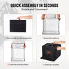 VEVOR Photo Studio Light Box, 12" x 12", 3000-5600K Adjustable 3 Color Temperatures Professional Shooting Tent Kit with 120 LED 6 Backdrops Soft Light Cloth, High CRI ≥ 95 for Small Size Products