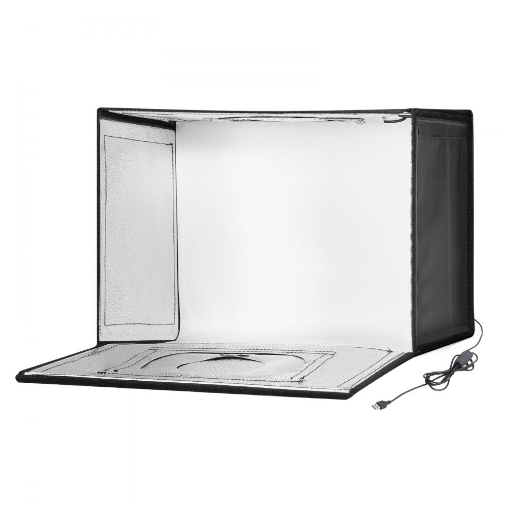 Vevor Photo Light Box Adjustable LED Shooting Tent Kit New