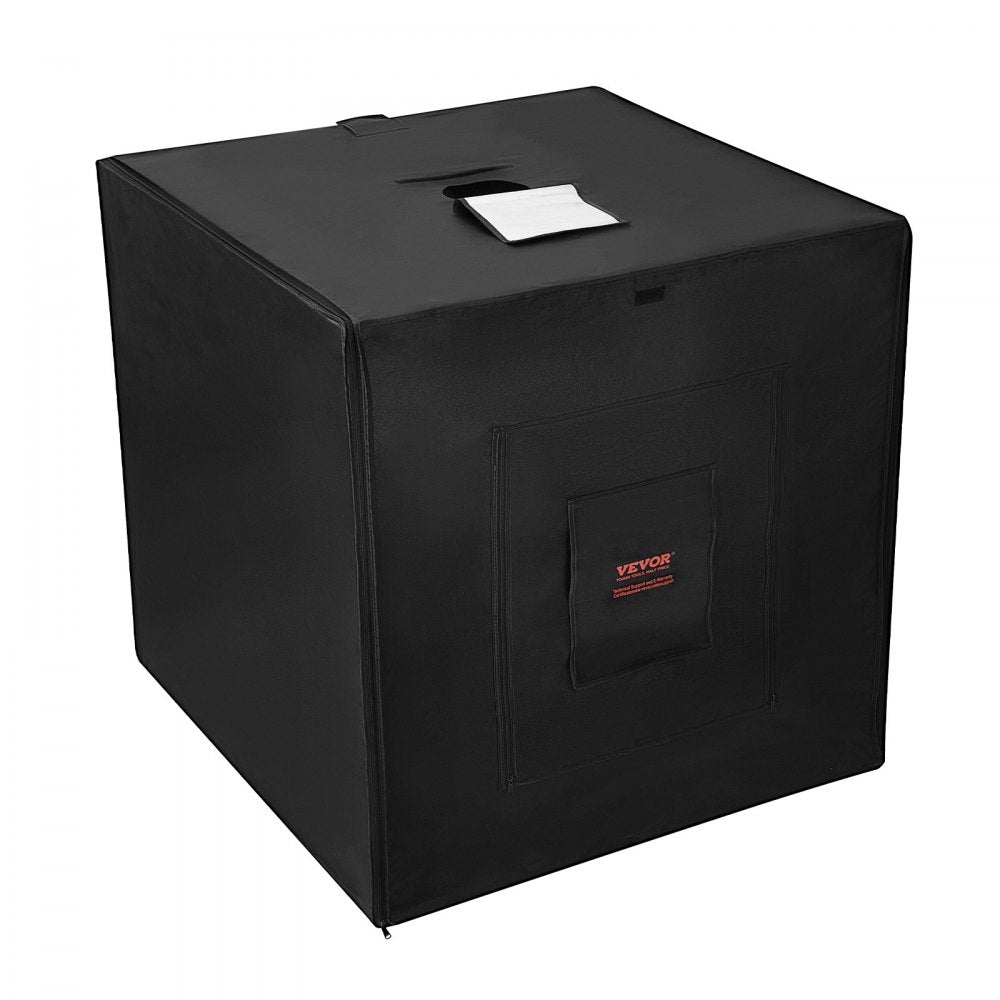 VEVOR Photo Studio Light Box, 32" x 32", 5600K Professional Photo Shooting Tent Kit with 210 LED Lights 5 Backdrops Power Adapter Soft Light Cloth Corner Pieces, High CRI ≥ 95 for Product Photography