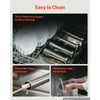 VEVOR Electric Sausage Stuffer 25 lbs Vertical Meat Maker Stainless Steel, for Commercial Use, Stepless Speed Control Meat Stuffer, Sausage Filler Kit, 4 Filling Tubes & Foot Pedal, ETL Approved