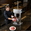 VEVOR Electric Sausage Stuffer 55 lbs Vertical Meat Maker Stainless Steel, for Commercial Use, Stepless Speed Control Meat Stuffer, Sausage Filler Kit, 4 Filling Tubes & Foot Pedal, ETL Approved