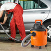 VEVOR Shop Vacuum Wet And Dry, 5 Gallon 6 Peak HP Wet/Dry Vac, Powerful Suction with Blower Function with Attachments 2-in-1 Crevice Nozzle, Small Shop Vac Perfect for Carpet Debris, Pet Hair, Car