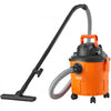 VEVOR Shop Vacuum Wet And Dry, 5 Gallon 6 Peak HP Wet/Dry Vac, Powerful Suction with Blower Function with Attachments 2-in-1 Crevice Nozzle, Small Shop Vac Perfect for Carpet Debris, Pet Hair, Car