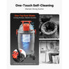 VEVOR Shop Vac, 8 Gallon Wet Dry Shop Vacuum, 4.5 Peak HP Portable with One-Button Self-Cleaning, Dual-Filter, 900W Input Power, 1.25in x 7ft Hose, 9.8ft Cord for Jobsite, Workshop, Garage, Home