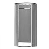 VEVOR Fitting Room, Dressing Room with Thick Polyester Curtains, Privacy Space with Shading Curtain and a Hook, for Boutique, Mall, Tailor's Store & Outdoor 39 x 37 x 79 in (Black and Gray-White)