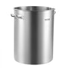 VEVOR Stainless Steel Stockpot, 36 Quart Cooking Pots, Cookware Sauce Pot with Basket, Lid, and Handle, Heavy Duty Commercial Grade Stock Pot, Sanding Treatment, for Steaming Boiling or Frying Silver