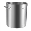 VEVOR Stainless Steel Stockpot, 54L Large Cooking Pots, Cookware Sauce Pot with Basket, Lid, and Handle, Heavy Duty Commercial Grade Stock Pot, Sanding Treatment, for Large Groups Events Silver
