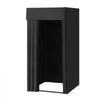 VEVOR Fitting Room, Portable Dressing Room with Thick Polyester Curtains, Privacy Space with Shading Curtain and a Hook, for Boutique, Mall, Tailor's Store & Outdoor Activity 39 x 39 x 78 in (Black)