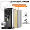 VEVOR Commercial Water Boiler, Electric Hot Water Dispenser with 316 Stainless Steel Heating Tube, 1500W Step-by-step Fast Heating 50L per Hour Hot Water Boiler, for Coffee Tea Restaurant Office