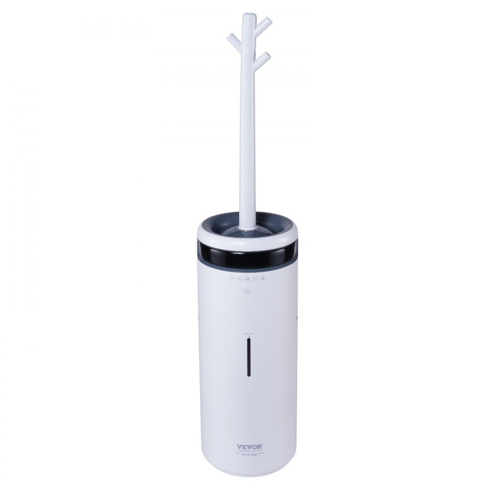 VEVOR Humidifier for Home Large Room, Commercial Humidifier for Whole House 1291.7 sq ft, 16L Water Tank & Night Light & 12h Timer & Auto Shut-Off , Greenhouse, Commercial Branch Tube w/ 360° Nozzle