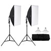 VEVOR Softbox Lighting Kit, 20" x 28", Professional Softbox with 30W 5500K LED Bulbs, Close to Natural Daylight, Adjustable Tripod Stand, Studio Lights for Photography, Vedio Recording, Live Streaming