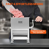 VEVOR Manual Meat Mixer, 15L Fixed Tank Meat Processing Equipment(Mixing Maximum 15LBS for Meat), Stainless Steel Meat Mixer, Sausage Mixer Machine with Lid and Handle, Ground Beef Hand Mixer