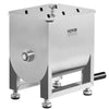VEVOR Manual Meat Mixer, 15L Fixed Tank Meat Processing Equipment(Mixing Maximum 15LBS for Meat), Stainless Steel Meat Mixer, Sausage Mixer Machine with Lid and Handle, Ground Beef Hand Mixer