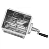 VEVOR Manual Meat Mixer, 10L Fixed Tank Meat Processing Equipment(Mixing Max 15LBS for Meat), Stainless Steel Meat Mixer, Sausage Mixer Machine with Lid Handle Gear Reducer, Ground Beef Hand Mixer