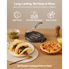 VEVOR Tortilla Press, 10 Inch Cast Iron Tortilla and Roti Maker, Heavy Duty Tortilladora Press, Pataconera Makers with Handle and 100 Pcs Parchment Paper, Dough Taco Press for Flour Tortilla, Tawa