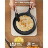 VEVOR Tortilla Press, 8 Inch Cast Iron Tortilla and Roti Maker, Heavy Duty Tortilladora Press, Pataconera Makers with Handle and 100 Pcs Parchment Paper, Dough Taco Press for Flour Tortilla, Tawa