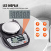VEVOR Analytical Balance, 600g x 0.01g Accuracy High Precision Lab Scale, 6 Units Conversion Electronic Scientific Laboratory Scale, LCD Display Digital Jewelry Weighing Scale for Lab, Jewelry
