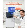 VEVOR Laboratory High-Temperature Circulating Oil Bath, Up to 300℃/572℉, 10 L Lab Constant Temperature Heating Tank, 0.1℃ High Precision, Internal and External Dual Circulation, for Laboratory