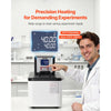 VEVOR Laboratory High-Temperature Circulating Oil Bath, Up to 300℃/572℉, 6 L Lab Constant Temperature Heating Tank, 0.1℃ High Precision, Internal and External Dual Circulation, for Laboratory